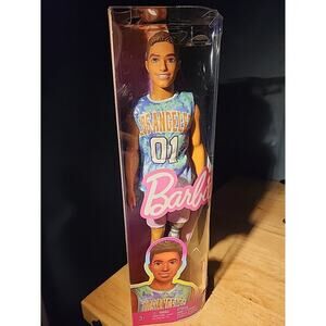Barbie Ken Fashionistas Doll 212 Prosthetic Leg Los Angeles Jersey